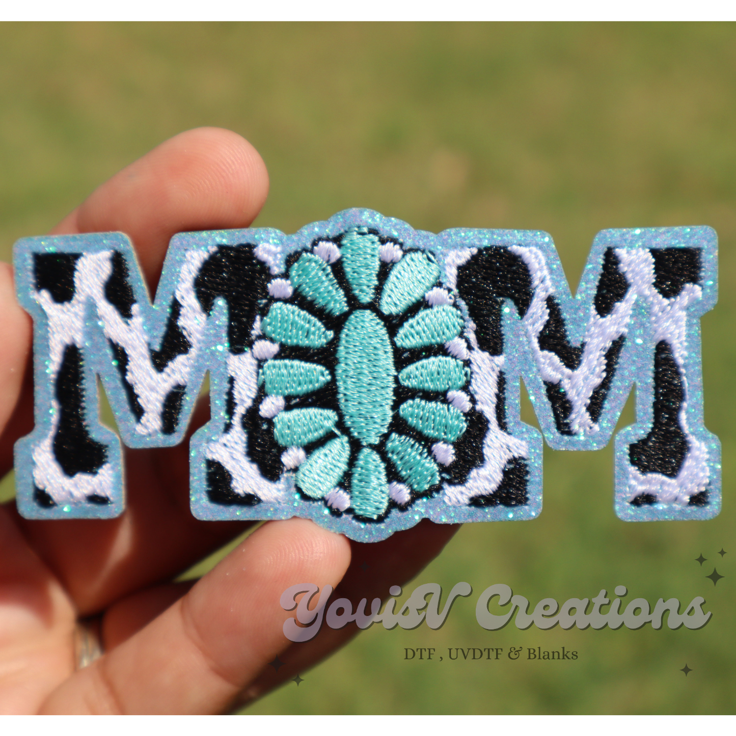 Mom Turquoise Patch