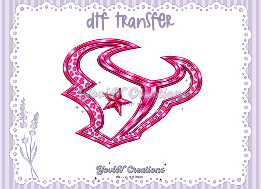 Pink Cheetah Chrome Bull