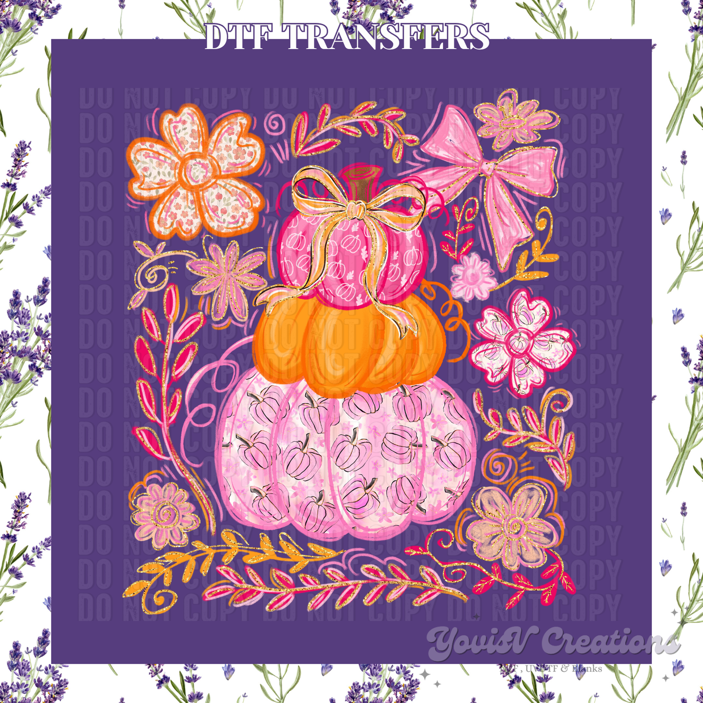 Pink & Orange Pumpkin