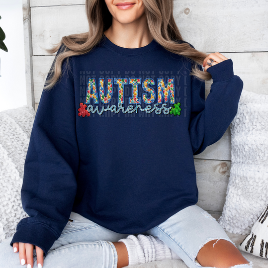Autism Awareness ( Puzzle  Piece )