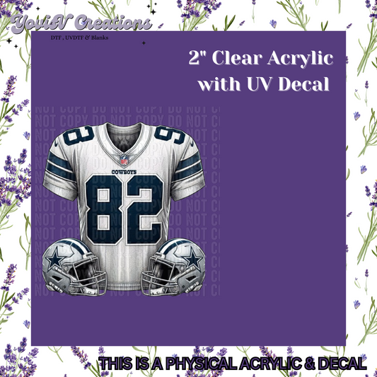 Cowboys Jersey and Helmets