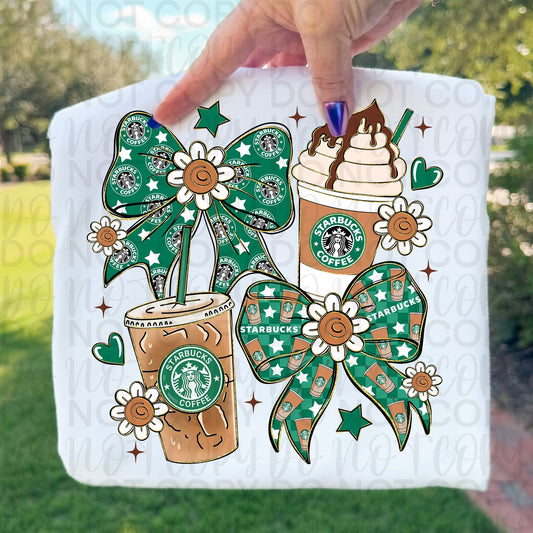Coffee Bow Aesthetic Design (Starbies)