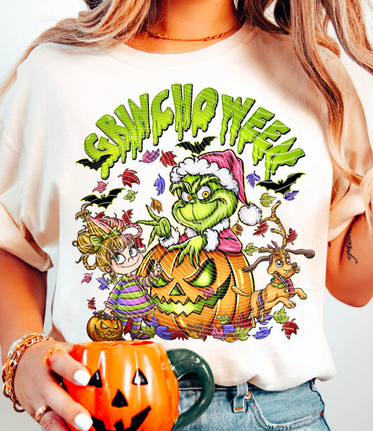 Grinchoweek Pumpkin