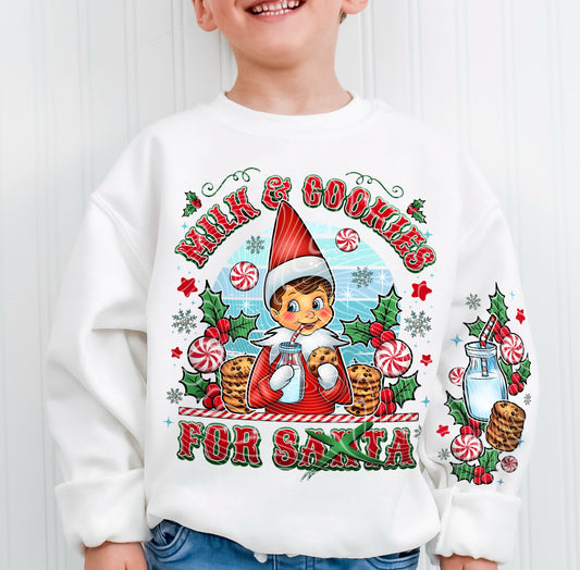 Milk and Cookies for X Santa ( Boy )