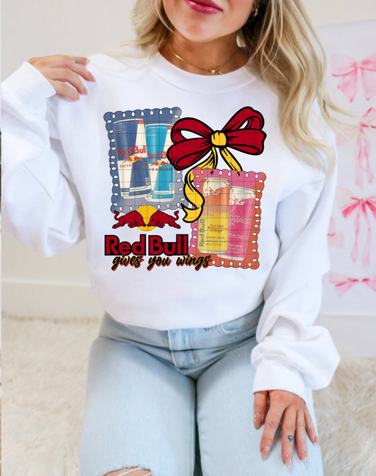 Energy Drink Bow Graphic