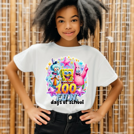 100 FUN Days pf School ( Sponge Bob )