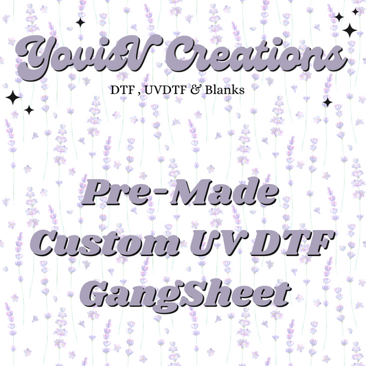 UV DTF Gangsheets