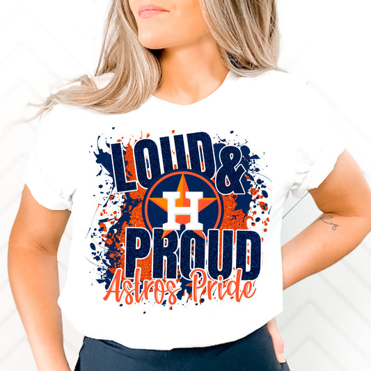 Loud & Proud Astros Pride